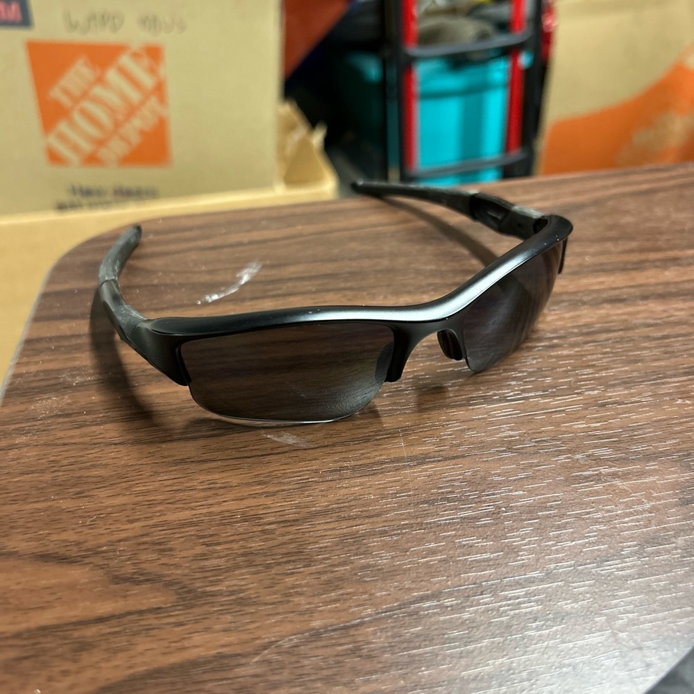 Oakley Flak Jacket XLJ Sunglasses Black / Black